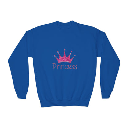 Youth Princess Crown Sweatshirt