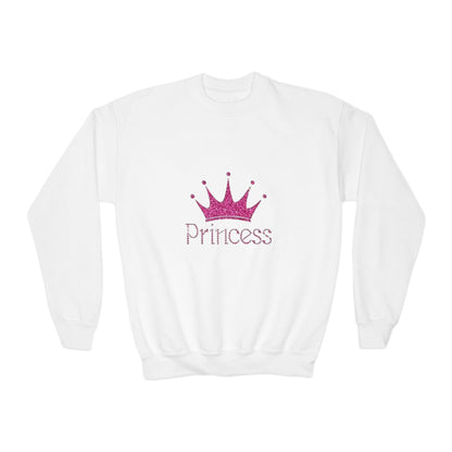 Youth Princess Crown Sweatshirt