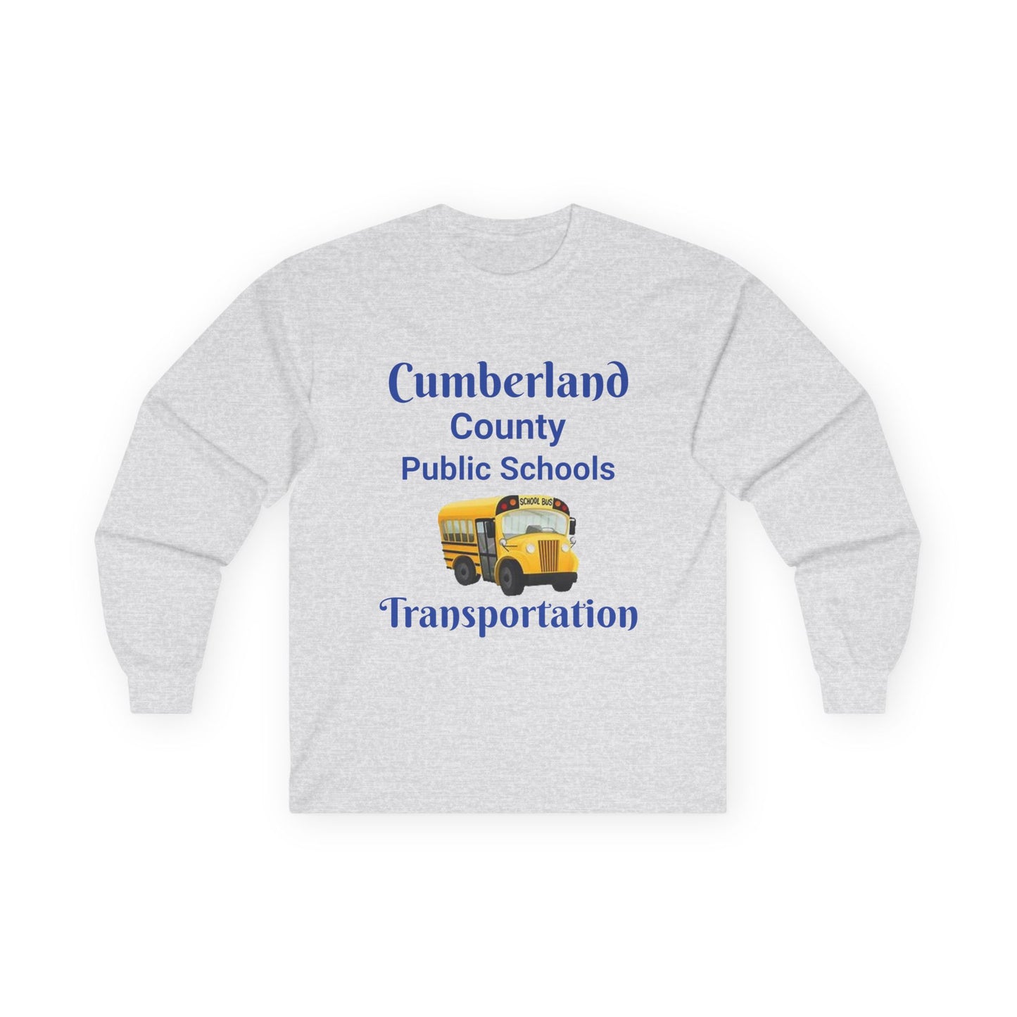 School Bus Transportation Long Sleeve Tee — Cumberland County Public Schools