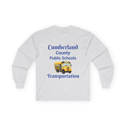School Bus Transportation Long Sleeve Tee — Cumberland County Public Schools