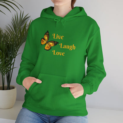 Live Laugh Love Hooded Sweatshirt