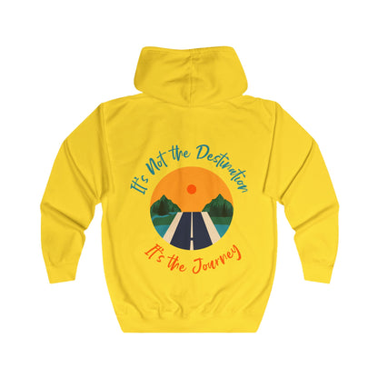 It's Not the Destination It's the Journey Unisex Full Zip Hoodie