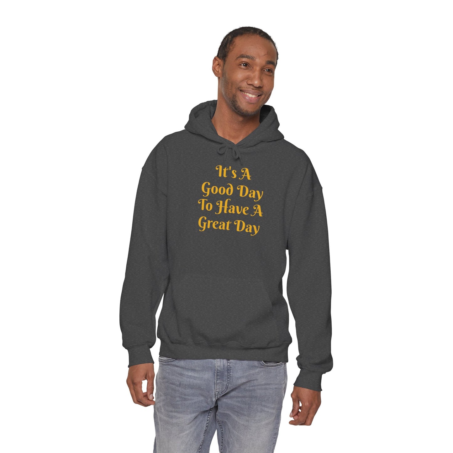 Good Day Hoodie – "It's A Good Day To Have A Great Day" Positive Quote Hoodie