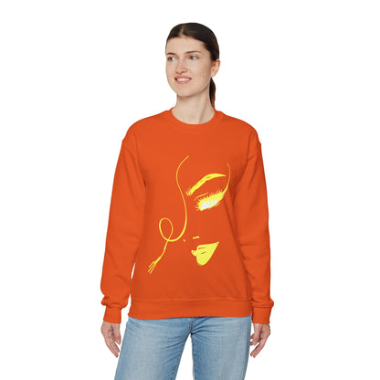Women's Face Crewneck Sweatshirt
