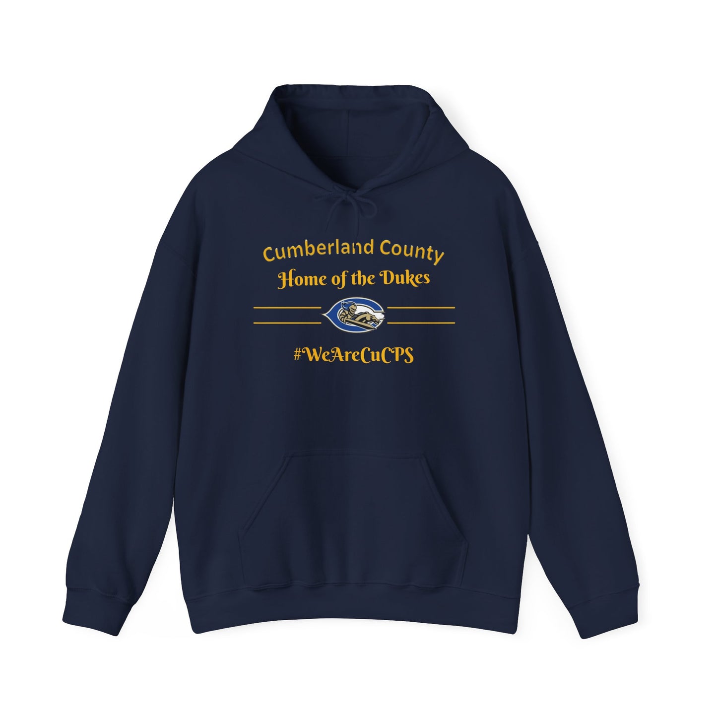 Cumberland County Home of the Dukes Hoodie - WeAreCPS School Spirit Pullover