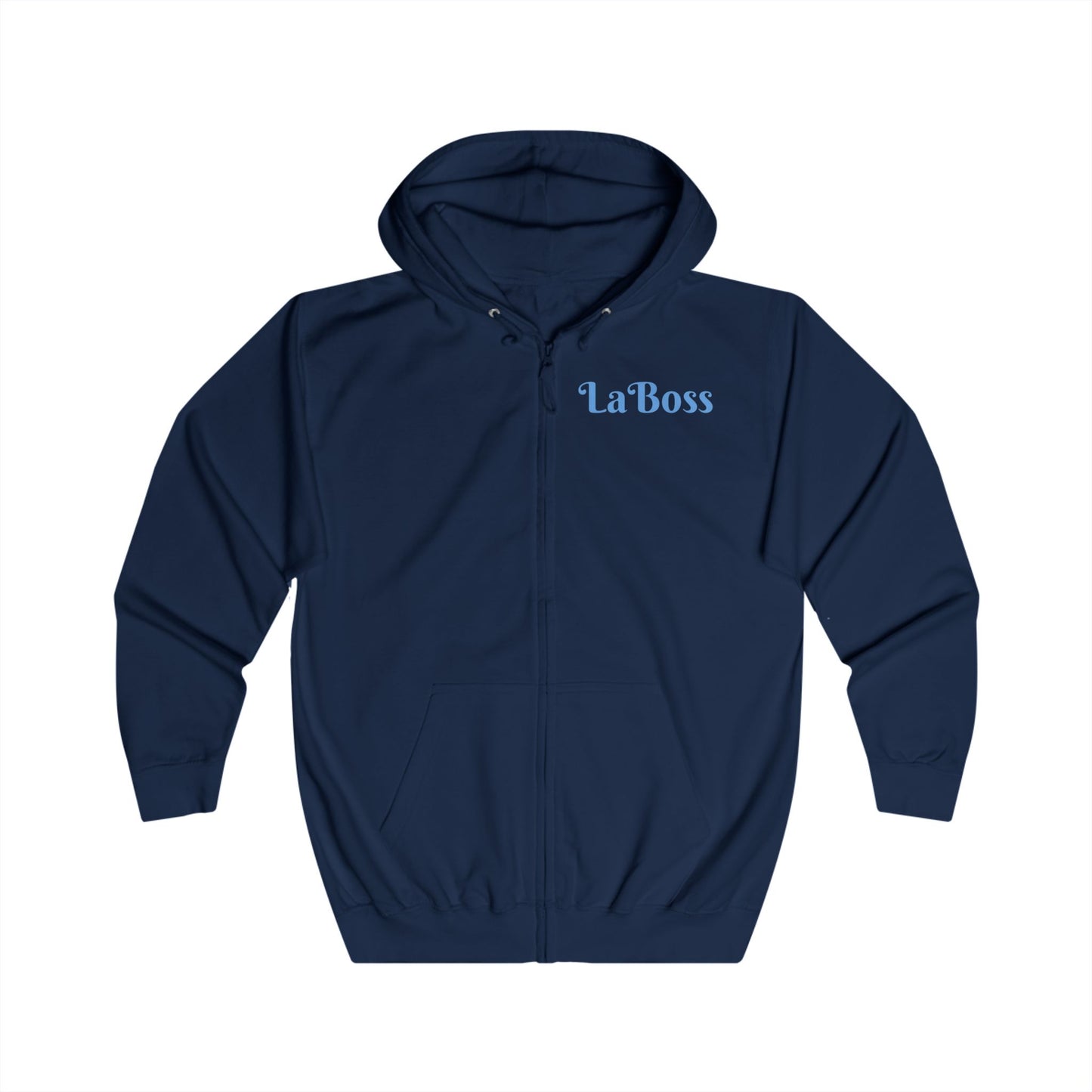 LaBoss Branded Unisex Full Zip Hoodie