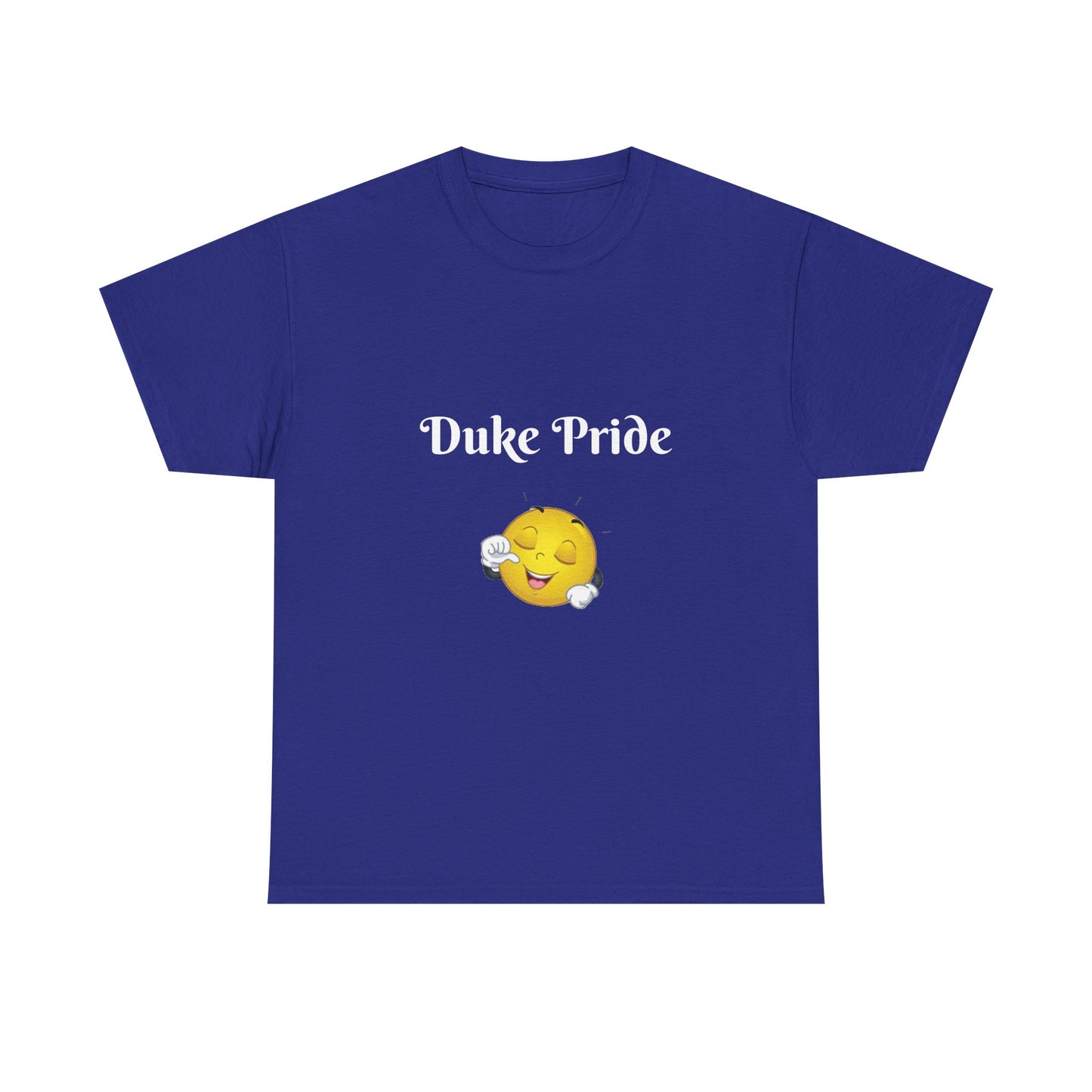 Duke Pride T‑Shirt — Cheerful Emoji Campus Tee