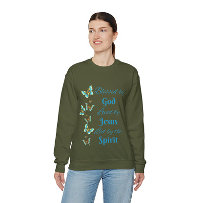 Blessed, Loved, Led Crewneck Sweatshirt