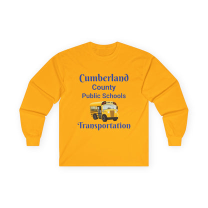 School Bus Transportation Long Sleeve Tee — Cumberland County Public Schools