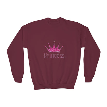 Youth Princess Crown Sweatshirt