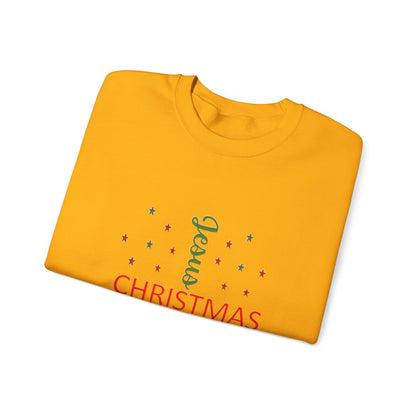 Christmas Begins With Christ Unisex Heavy Blend Hooded Sweatshirt