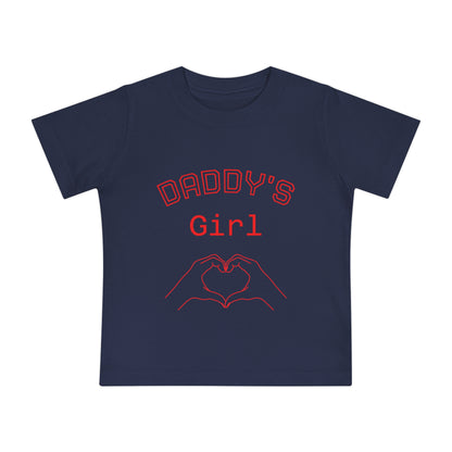 Daddy's Girl Baby T-Shirt – Heart Hands Infant Tee