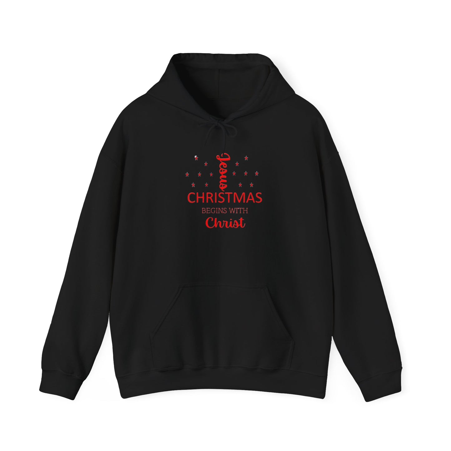 Christmas Blooming With Christ Hoodie