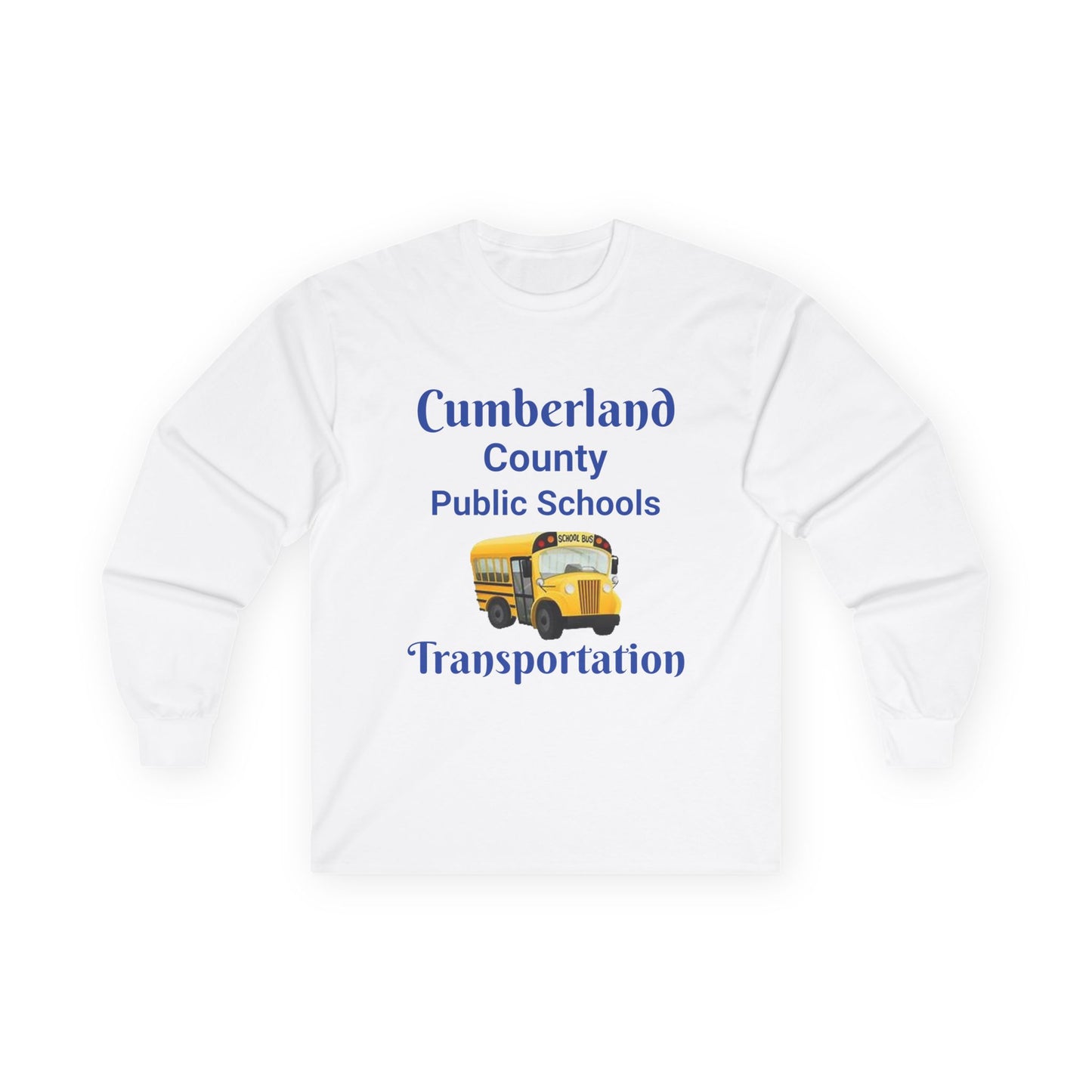 School Bus Transportation Long Sleeve Tee — Cumberland County Public Schools