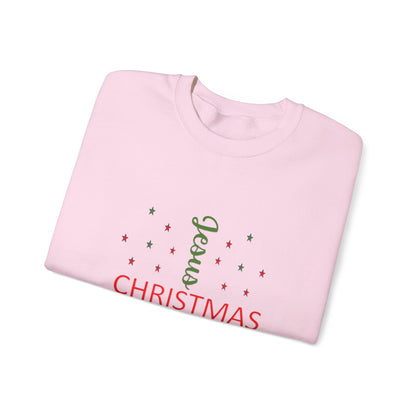 Christmas Begins With Christ Unisex Heavy Blend Hooded Sweatshirt