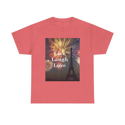 Live Laugh Love Fireworks T-Shirt
