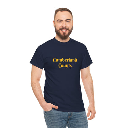 Cumberland County Minimalist Text Tee — Local Pride Shirt