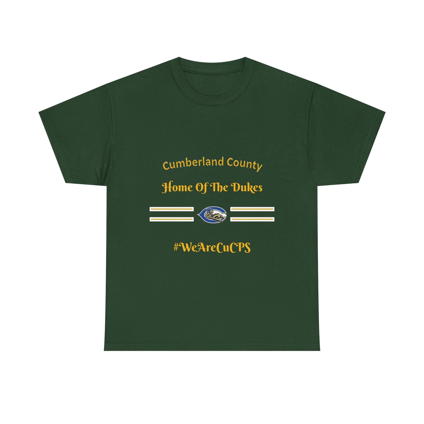Cumberland County "Home of the Dukes" T-Shirt — #WeAreCuCPS School Spirit Tee