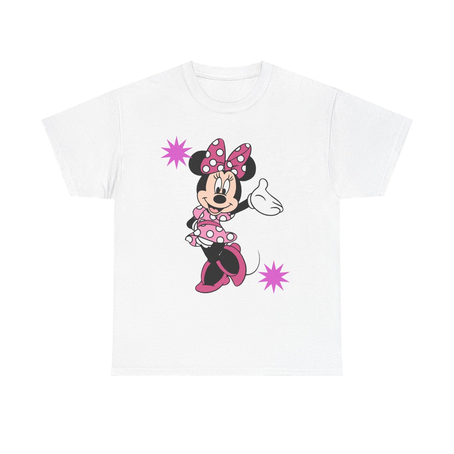 Minnie Mouse Pink Polka Dot Graphic Tee