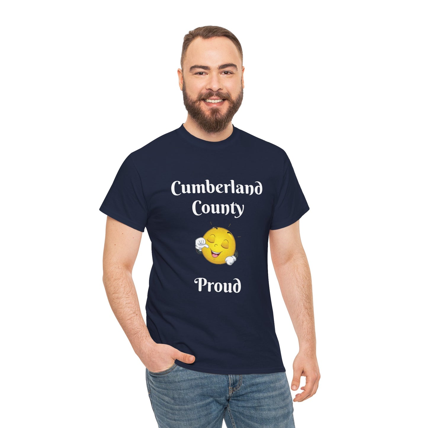 Cumberland County Proud T-Shirt — Local Emoji Pride Tee