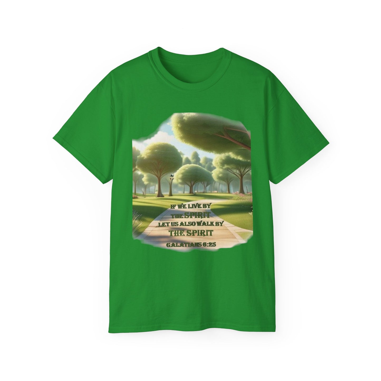 T‑Shirt — 'Walk by the Spirit' Scenic Faith Tee