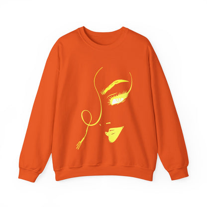 Women's Face Crewneck Sweatshirt
