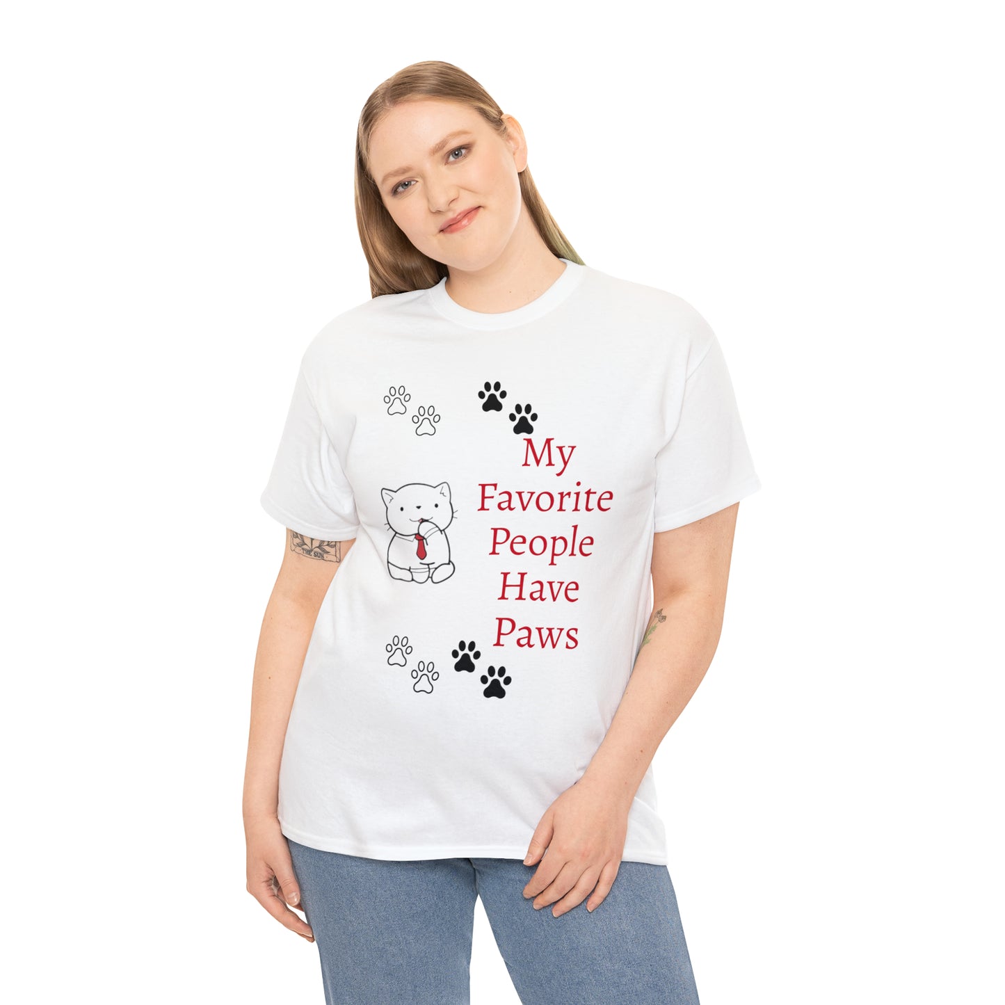 My Favorite People Have Paws T-shirt