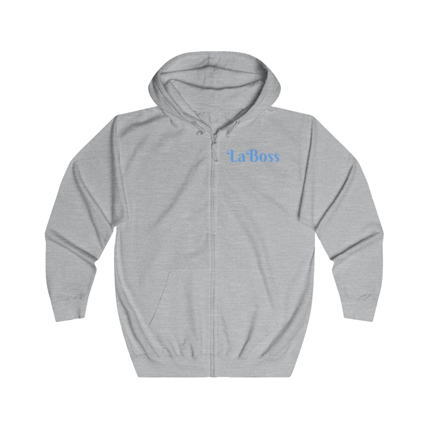 LaBoss Branded Unisex Full Zip Hoodie