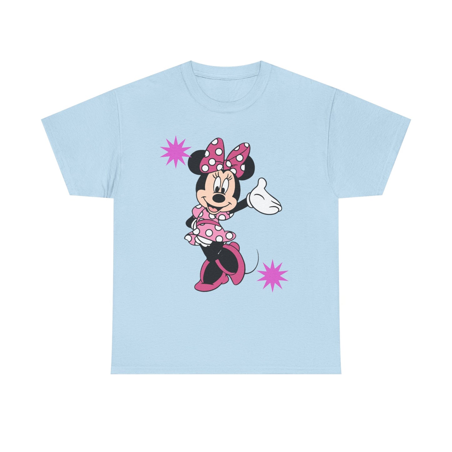 Minnie Mouse Pink Polka Dot Graphic Tee