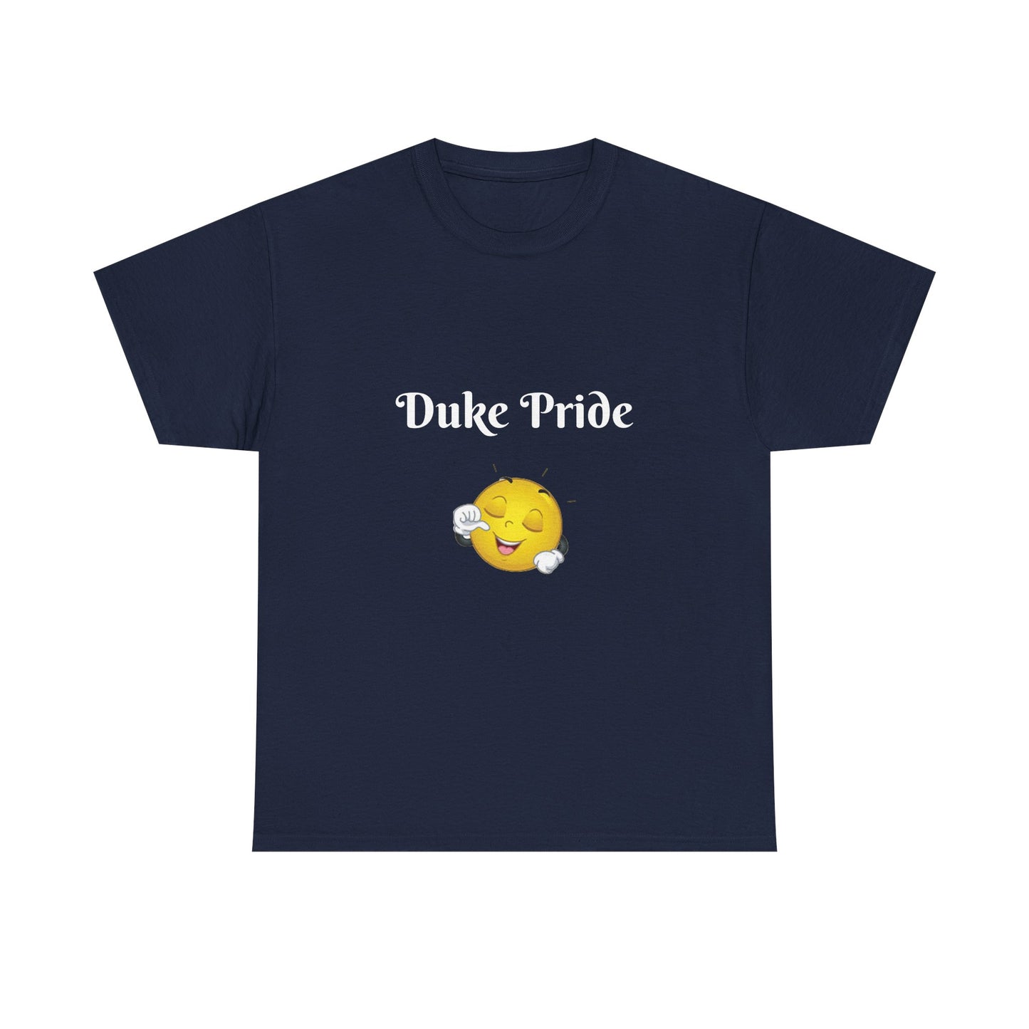 Duke Pride T‑Shirt — Cheerful Emoji Campus Tee