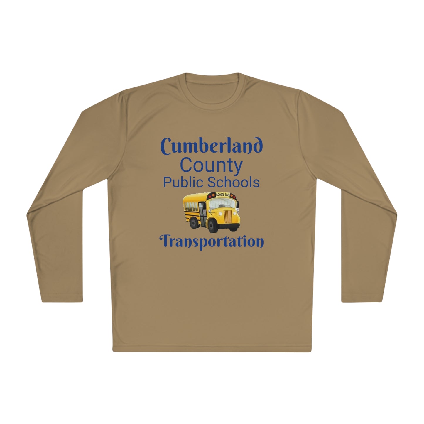 Cumberland County Public Schools Transportation Unisex Lightweight Long Sleeve Tee