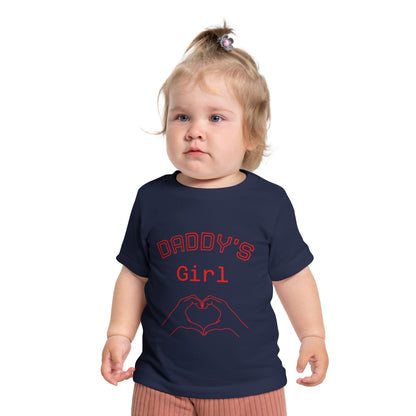 Daddy's Girl Baby T-Shirt – Heart Hands Infant Tee