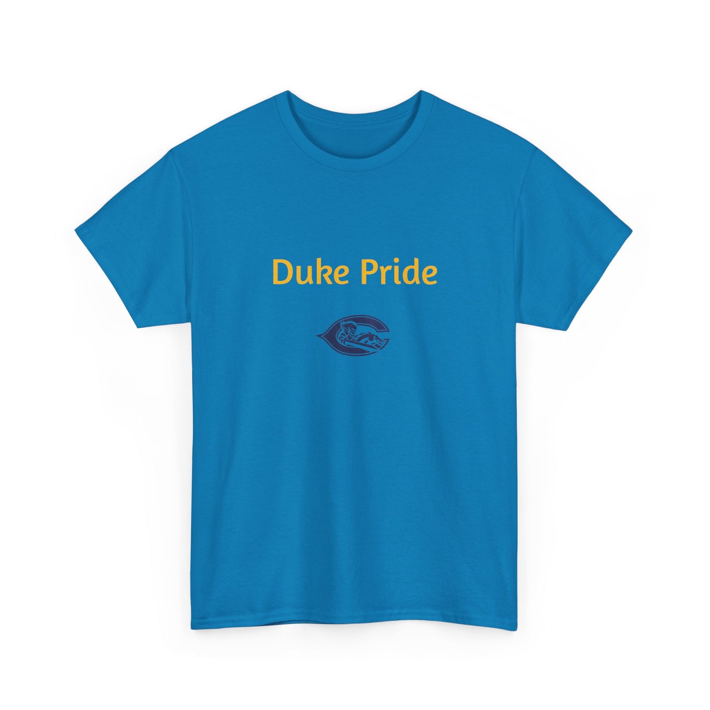 Duke Pride T-Shirt — Crew Neck Tee with Mascot Logo