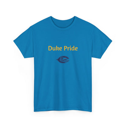 Duke Pride T-Shirt — Crew Neck Tee with Mascot Logo