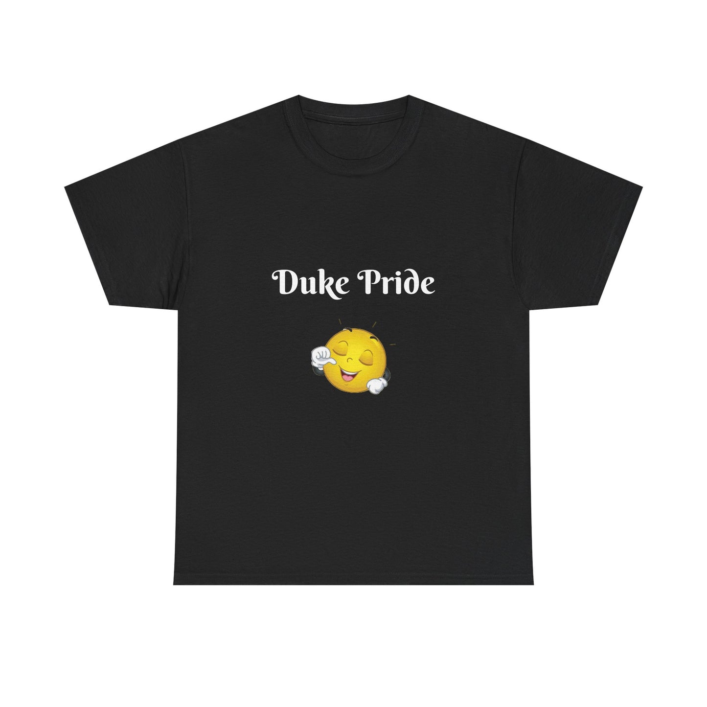 Duke Pride T‑Shirt — Cheerful Emoji Campus Tee