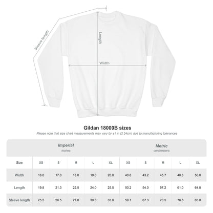 Youth Princess Crown Sweatshirt
