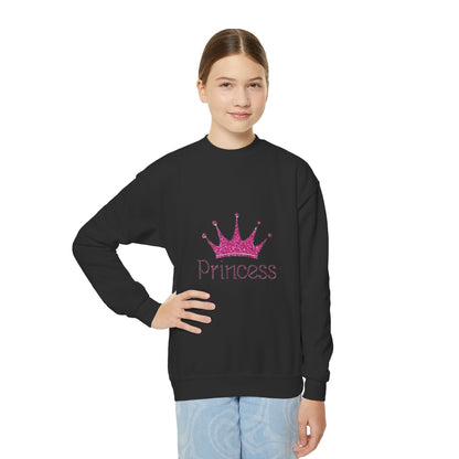 Youth Princess Crown Sweatshirt