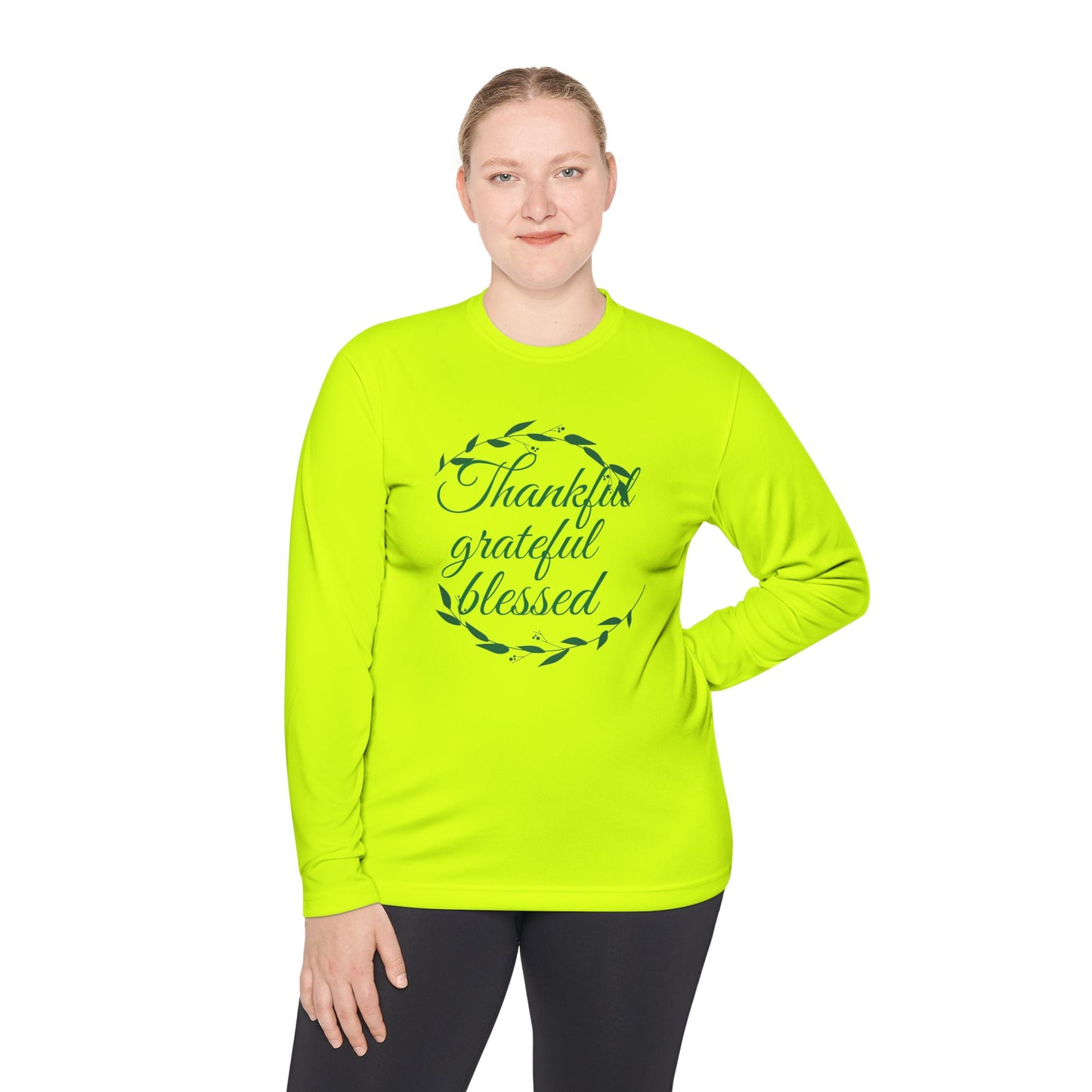 Thankful Grateful Blessed Long Sleeve Tee