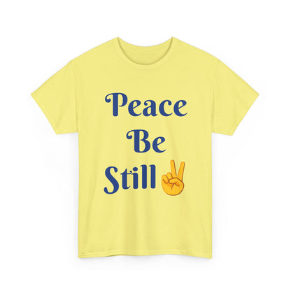 Peace Be Still T-Shirt – Inspirational Peace & Faith Graphic Tee