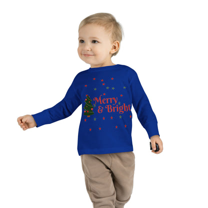 Merry & Bright Toddler Long Sleeve Tee