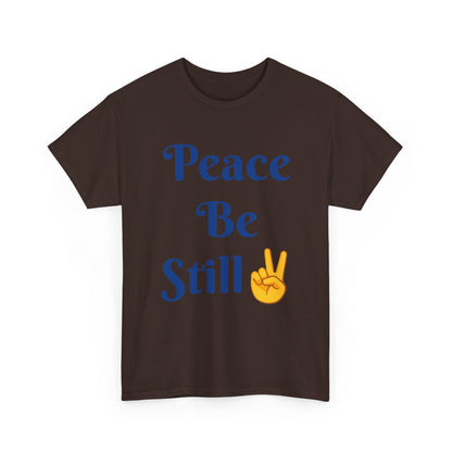 Peace Be Still T-Shirt – Inspirational Peace & Faith Graphic Tee