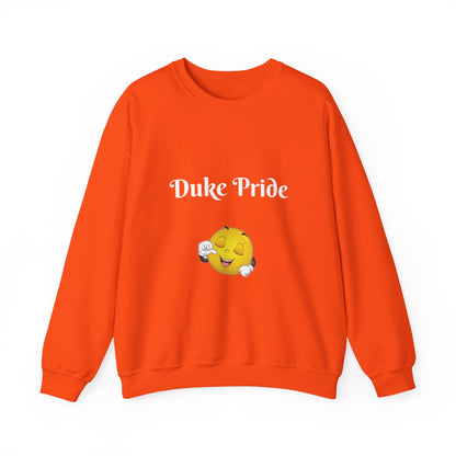 Sweatshirt — "Duke Pride" Smiling Emoji Crewneck