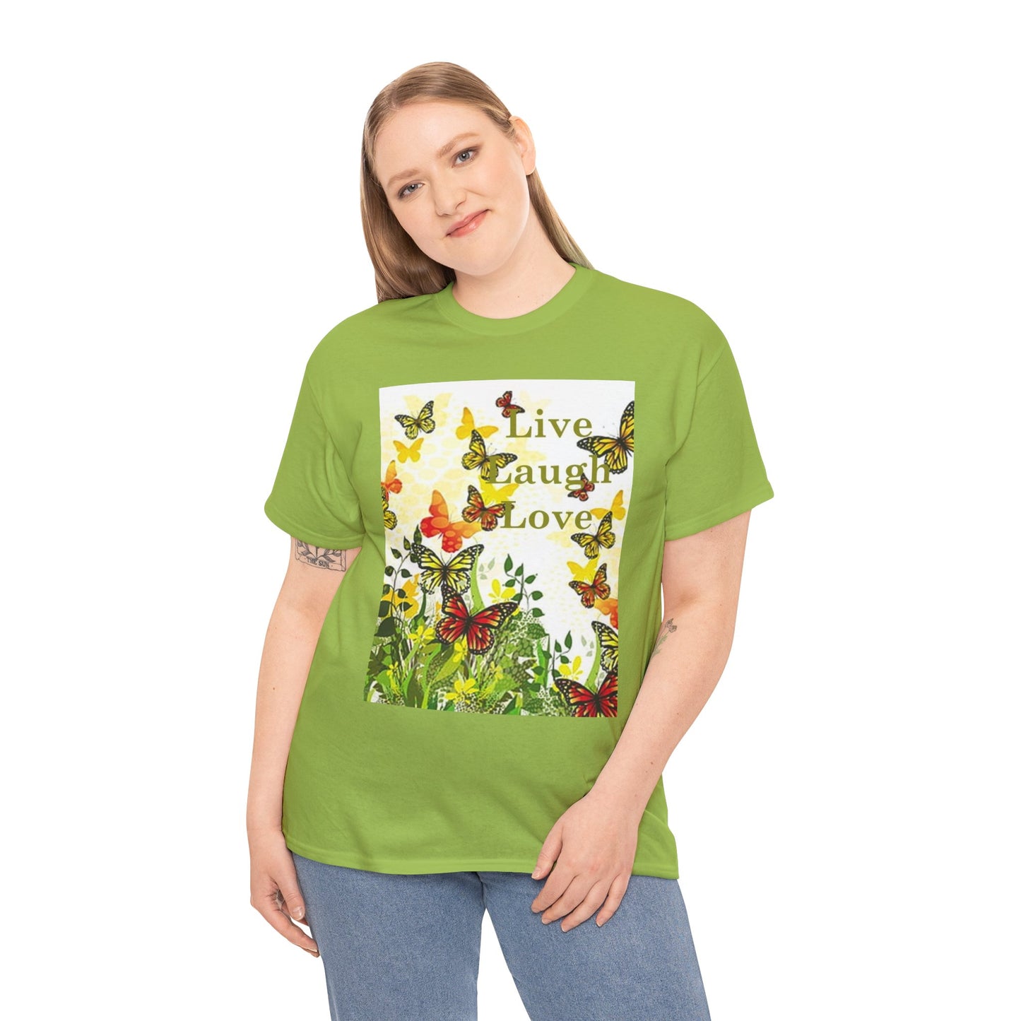 Live Laugh Love Butterflies T-shirt