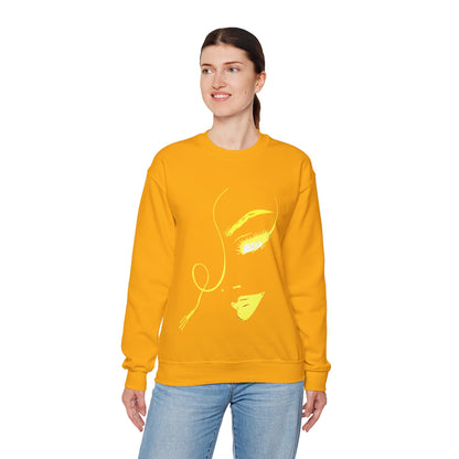 Women's Face Crewneck Sweatshirt