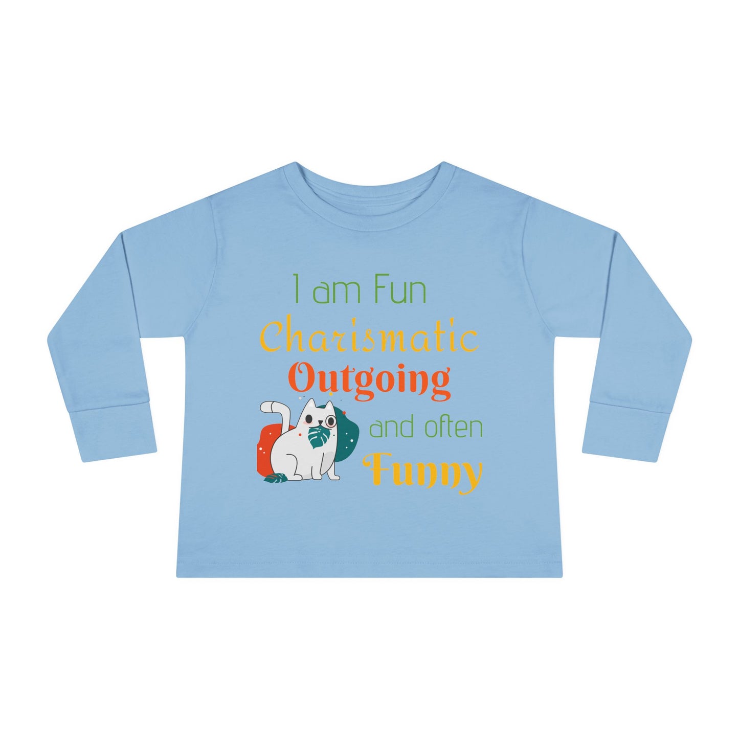 Descriptive Toddler Long Sleeve Tee
