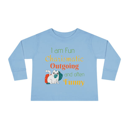 Descriptive Toddler Long Sleeve Tee