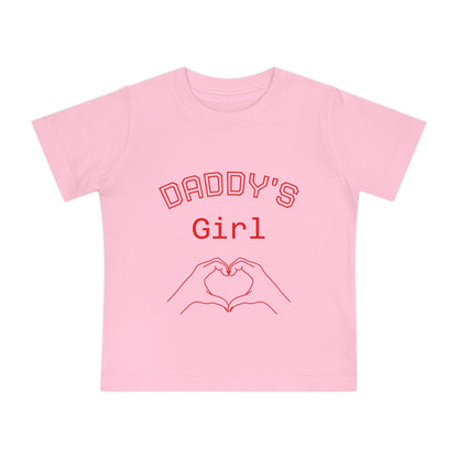 Daddy's Girl Baby T-Shirt – Heart Hands Infant Tee