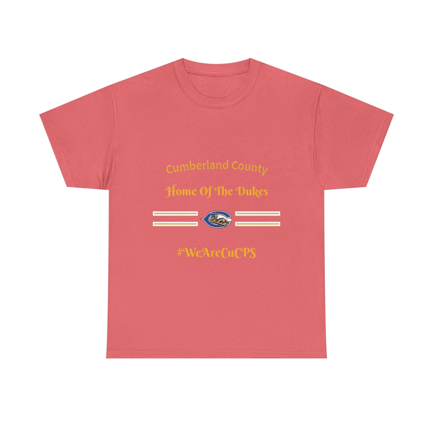 Cumberland County "Home of the Dukes" T-Shirt — #WeAreCuCPS School Spirit Tee