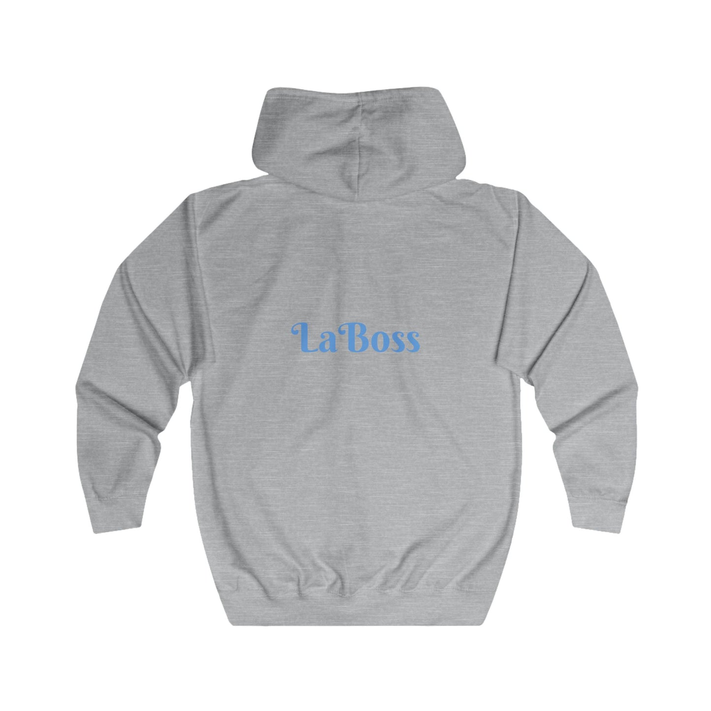 LaBoss Branded Unisex Full Zip Hoodie