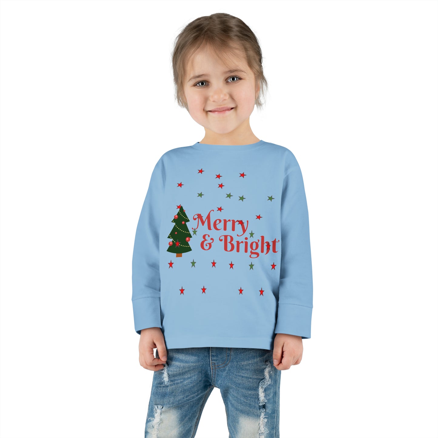 Merry & Bright Toddler Long Sleeve Tee